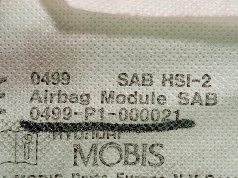 Air-bag Sedile ANT DX 0499-P1-000021 Kia RIO III 2015