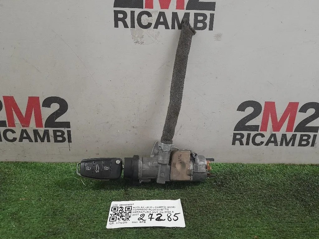 Corredo Blocchetto Serratura ANT 4B0905851 Audi A4 8HE Cabrio 2006