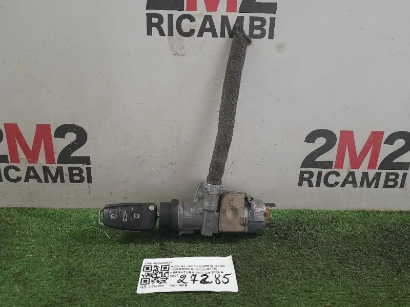 Corredo Blocchetto Serratura ANT 4B0905851 Audi A4 8HE Cabrio 2006
