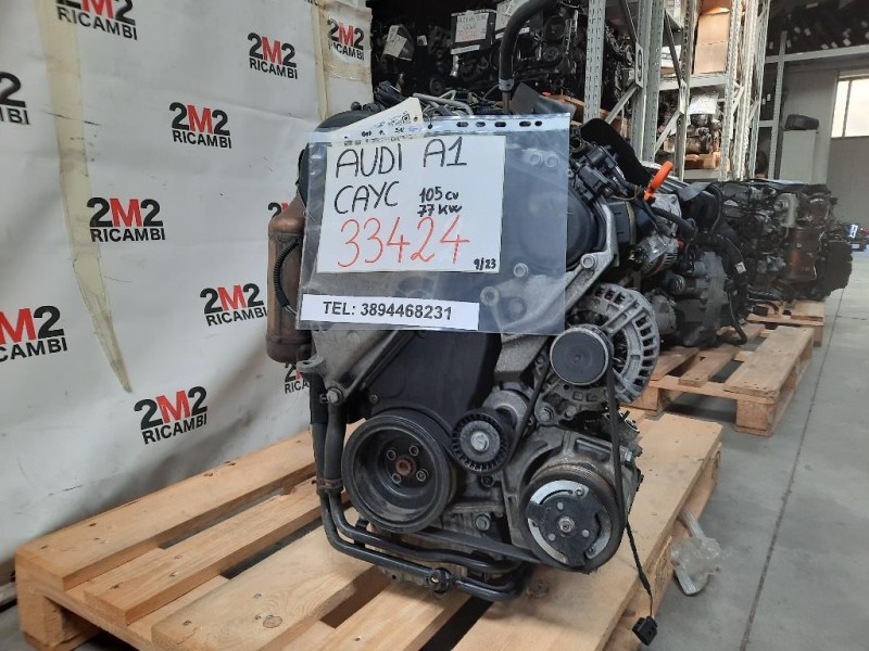 Motore Semicompleto CAYC 105CV 77KW Audi A1 8XA Sportback 2012