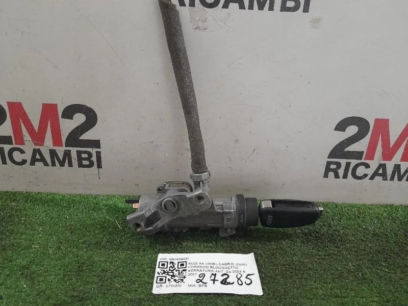 Corredo Blocchetto Serratura ANT 4B0905851 Audi A4 8HE Cabrio 2006