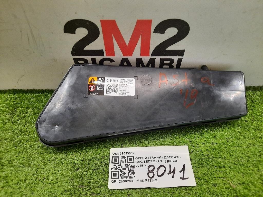 Air-bag Sedile ANT DX 39023002 Opel Astra K 2019