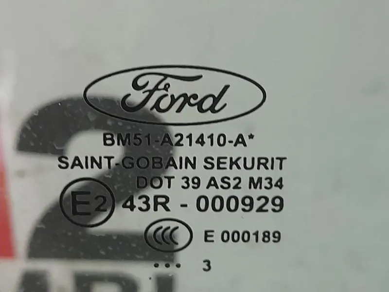 Cristallo Fiancata ANT DX BM51-A21410-A Ford Focus IV 2014