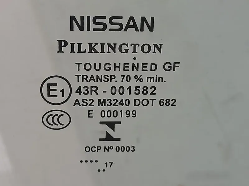 Cristallo Fiancata ANT DX AS2M3240DOT682 Nissan Qashqai I 2010
