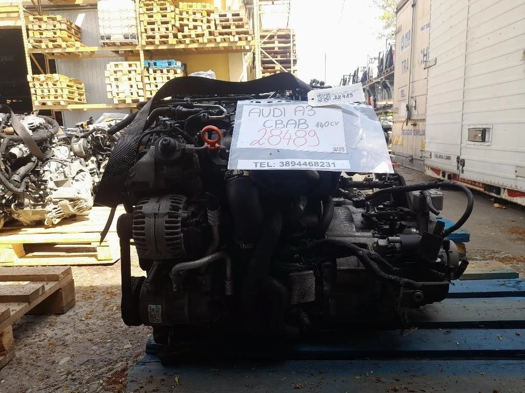Motore Semicompleto AK59OZF 140CV Audi A3 8P1 2008