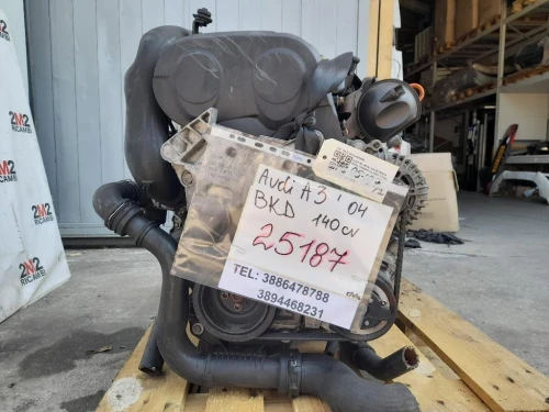 Motore Semicompleto BKD 140 CV 103 KW Audi A3 8PA Sportback 2004