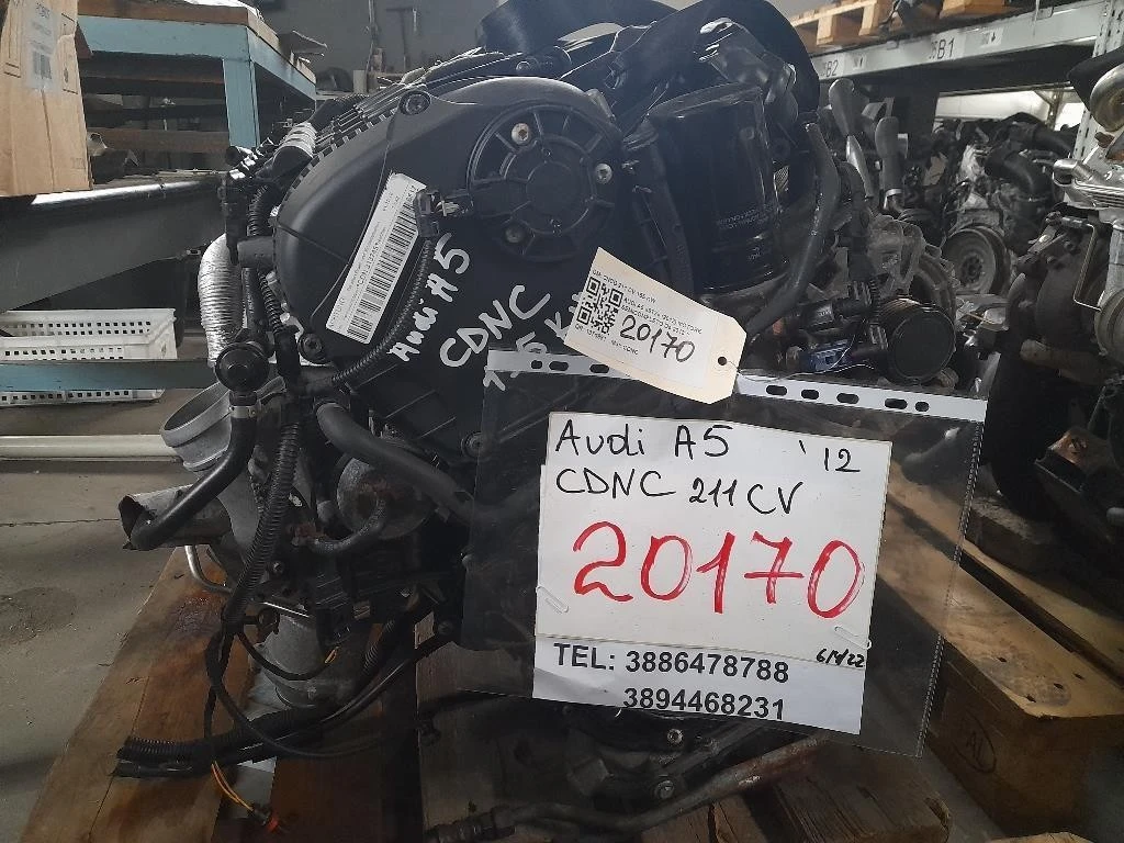 Motore Semicompleto CDNC 211 CV 155 KW Audi A5 8T3 2012