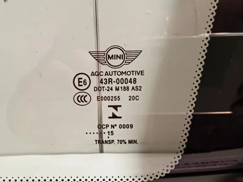 Cristallo Fisso Parafango POST DX 43R-00048 Mini MINI ONE F55 2014