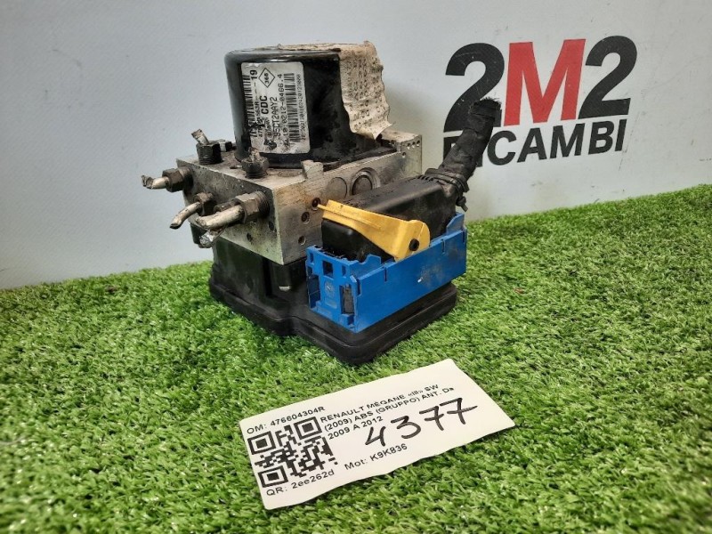 ABS Gruppo ANT POMPA Renault Mégane III SW 2009