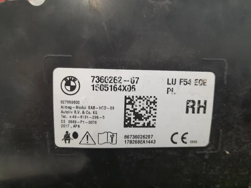 Air-bag Sedile ANT DX 7360262 Mini MINI Clubman F54 2016