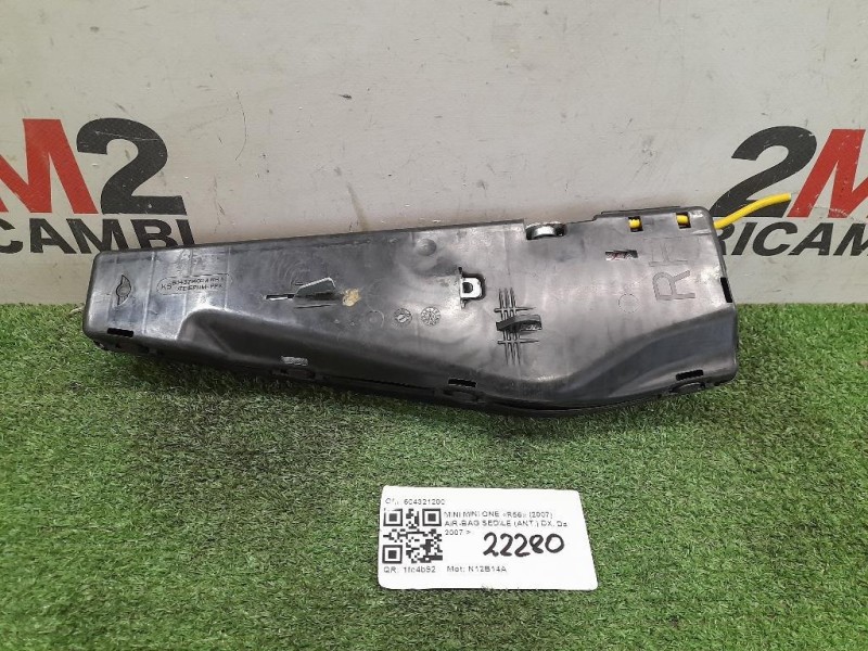 Air-bag Sedile ANT DX 604321200 Mini MINI ONE R56 2007