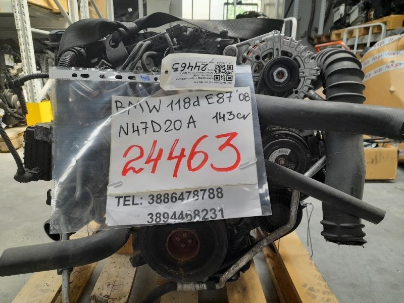 Motore Semicompleto N47D20A 143 CV 105 KW Bmw Serie 1 E87 Berlina 2005