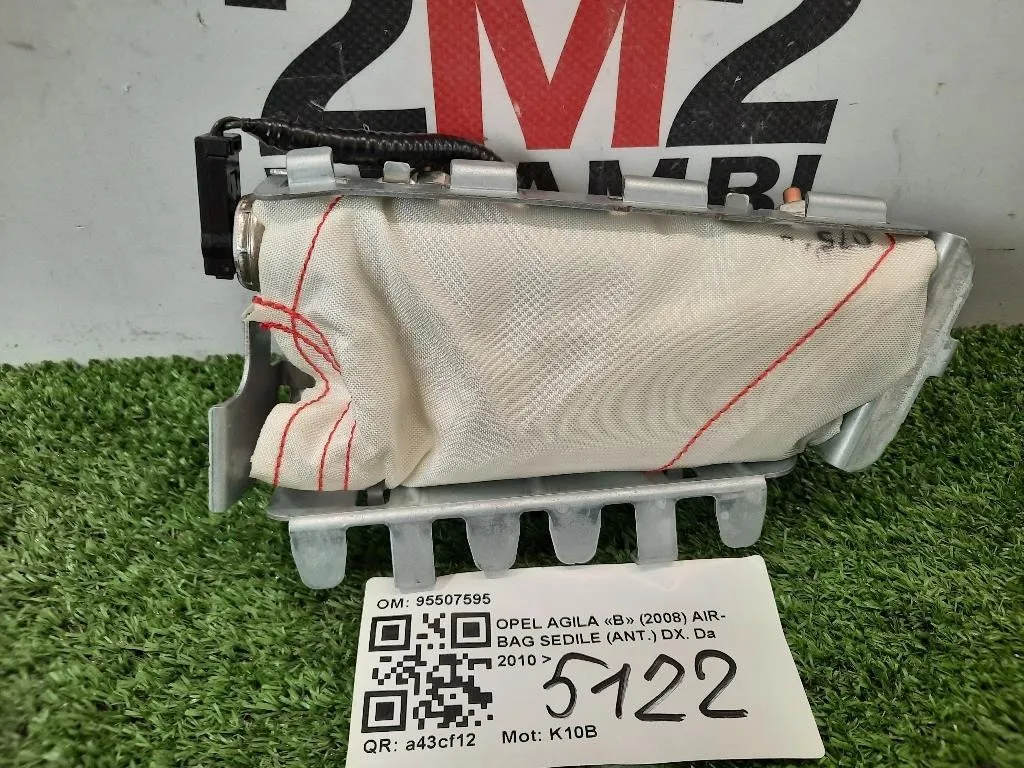 Air-bag Sedile ANT DX 95507595 8535051K0 Opel Agila B 2008