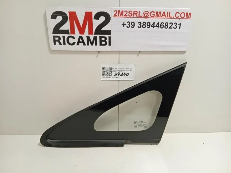 Cristallo Fisso Parafango POST SX VETRO CRISTALLO Kia RIO III 2012