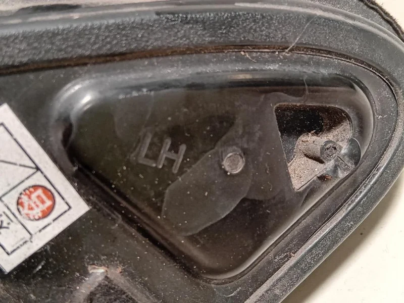 Cristallo Fisso Parafango POST SX VETRO CRISTALLO Kia RIO III 2012