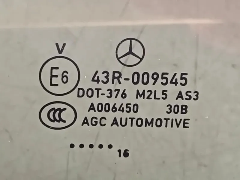 Cristallo Fisso Parafango POST SX A2926702100 Mercedes Classe GLE W166 2015