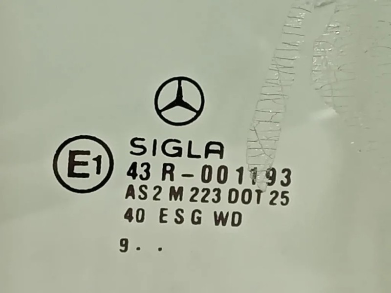 Cristallo Fisso Parafango POST SX A1706700310 Mercedes Classe SLK R170 1997