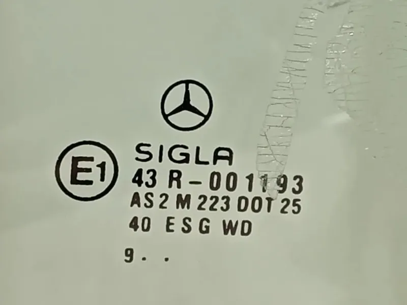 Cristallo Fisso Parafango POST SX A1706700310 Mercedes Classe SLK R170 1997