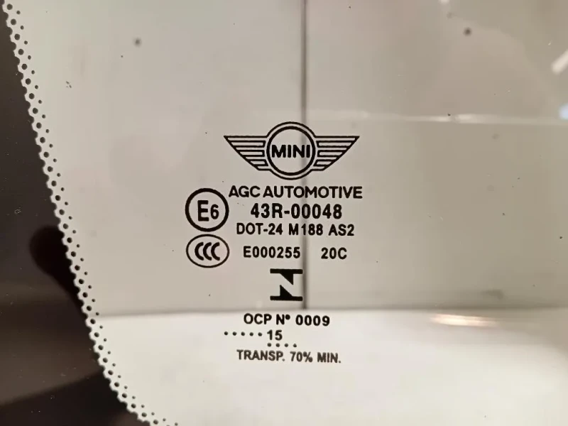 Cristallo Fisso Parafango POST SX 43R-00048 Mini MINI ONE F55 2014