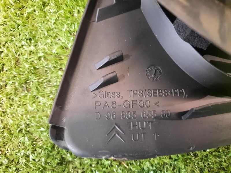 Cristallo Fisso Porta ANT DX 9683565580 Citroen C3 II 2010