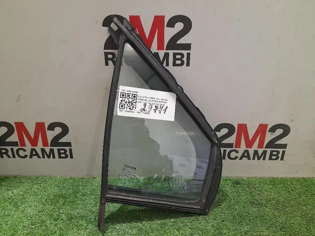 Cristallo Fisso Porta ANT DX VETRO CRISTALLO FISSO PORTA 43R-00097 Toyota Yaris IV 2012