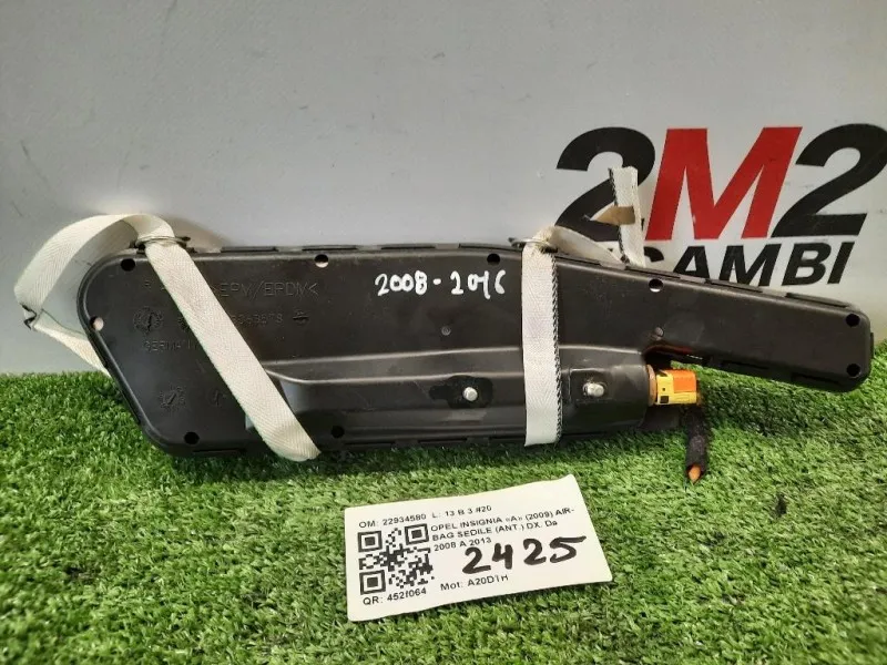 Air-bag Sedile ANT DX 22934580 Opel Insignia A 2009