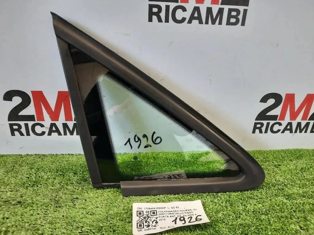 Cristallo Fisso Porta ANT DX 1T0845412B5AP Volkswagen Touran II 2007