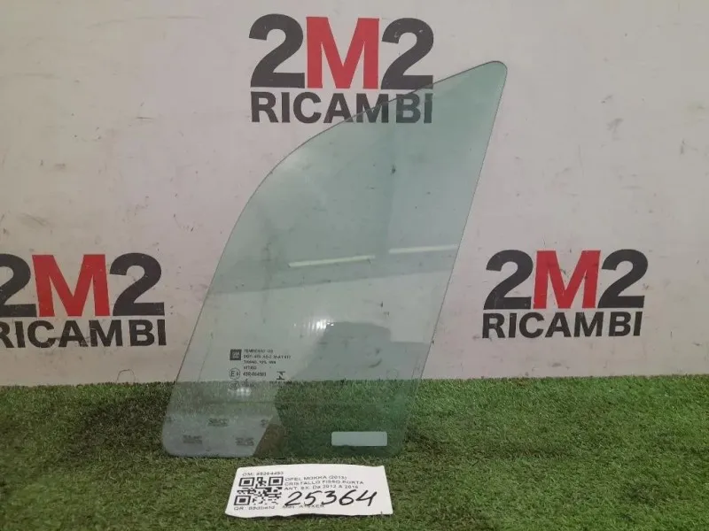 Cristallo Fisso Porta ANT SX 95264493 Opel Mokka 2013