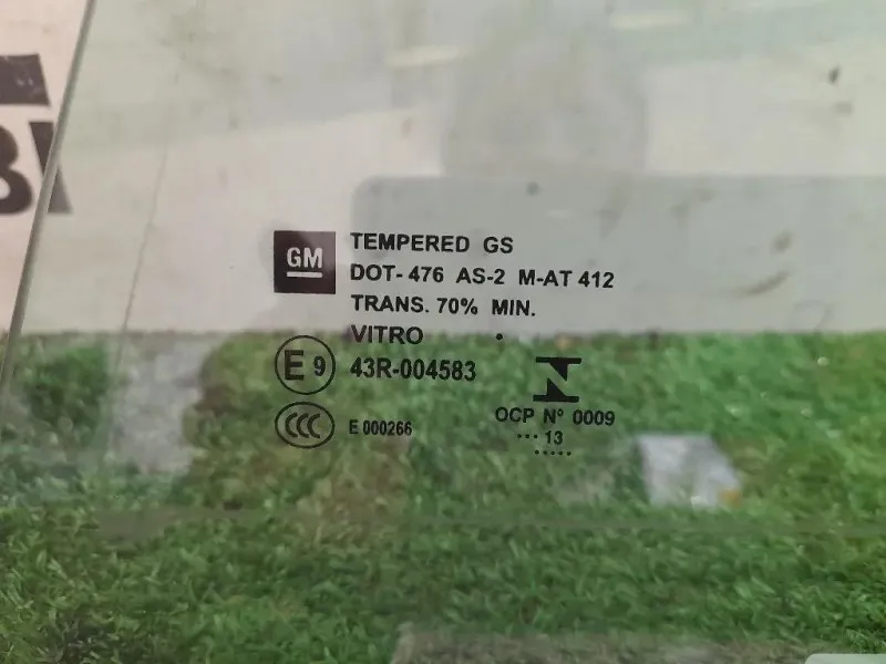 Cristallo Fisso Porta ANT SX 95264493 Opel Mokka 2013