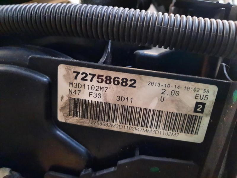 Motore Semicompleto N47D20C 143 CV 105KW 11002220831 Bmw Serie 1 F20 Berlina 2015