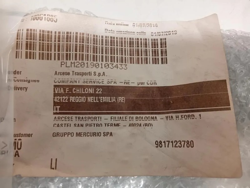 Cristallo Fisso Porta POST DX 9817123780 Citroen C5 Aircross 2018