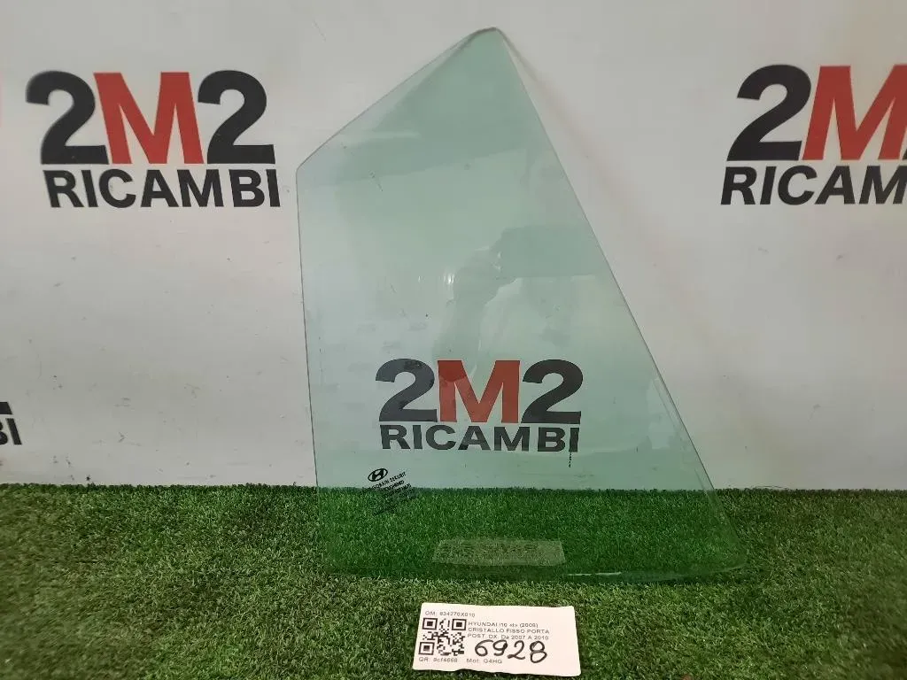 Cristallo Fisso Porta POST DX 834270X010 Hyundai I10 I 2008