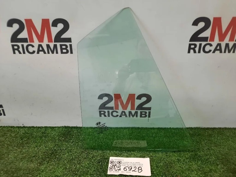 Cristallo Fisso Porta POST DX 834270X010 Hyundai I10 I 2008