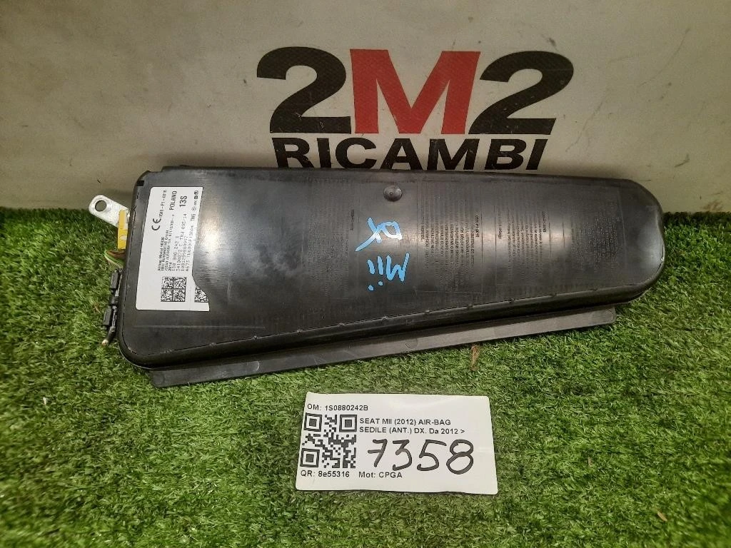 Air-bag Sedile ANT DX 1S0880242B Seat MII 2012