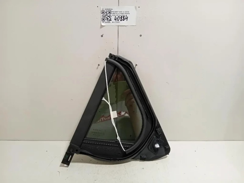 Cristallo Fisso Porta POST DX 9825845380 Peugeot 2008 I 2016