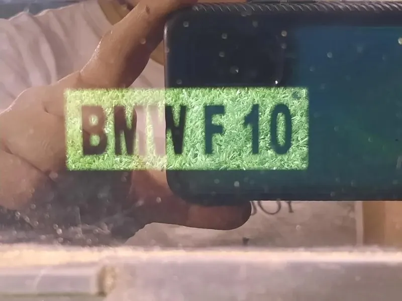 Cristallo Fisso Porta POST SX 43R-001604 Bmw Serie 5 F10 Berlina 2010