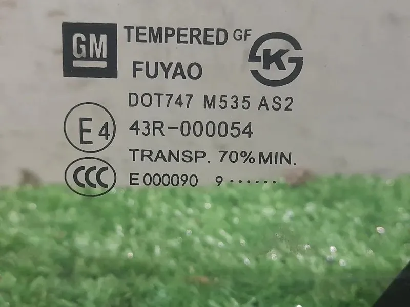 Cristallo Fisso Porta POST SX 43R-000054 Chevrolet Cruze 2011