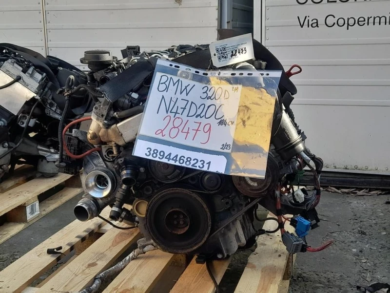 Motore Semicompleto N47D20C 184CV 135KW 2011 Bmw Serie 3 E90 Berlina 2005