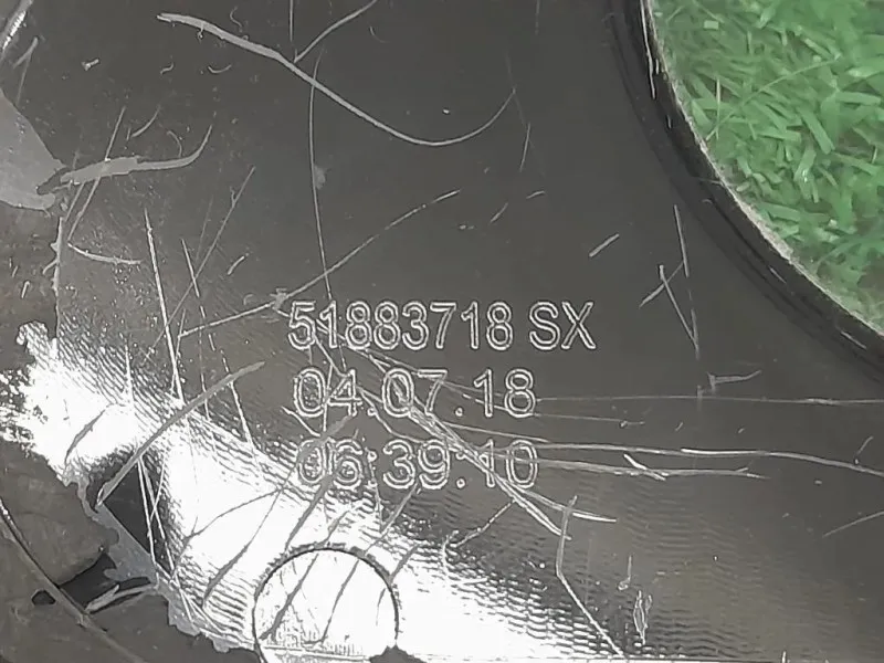 Cristallo Fisso Porta POST SX 51883718 Fiat 500 II 2008