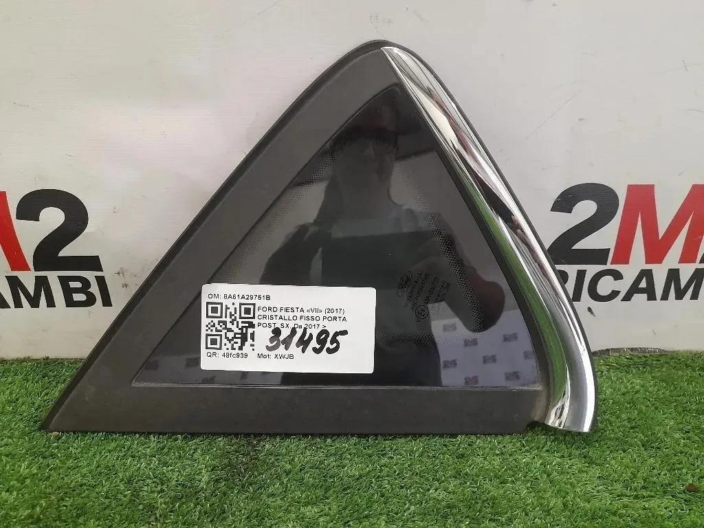 Cristallo Fisso Porta POST SX 8A61A29751B Ford Fiesta VII 2017
