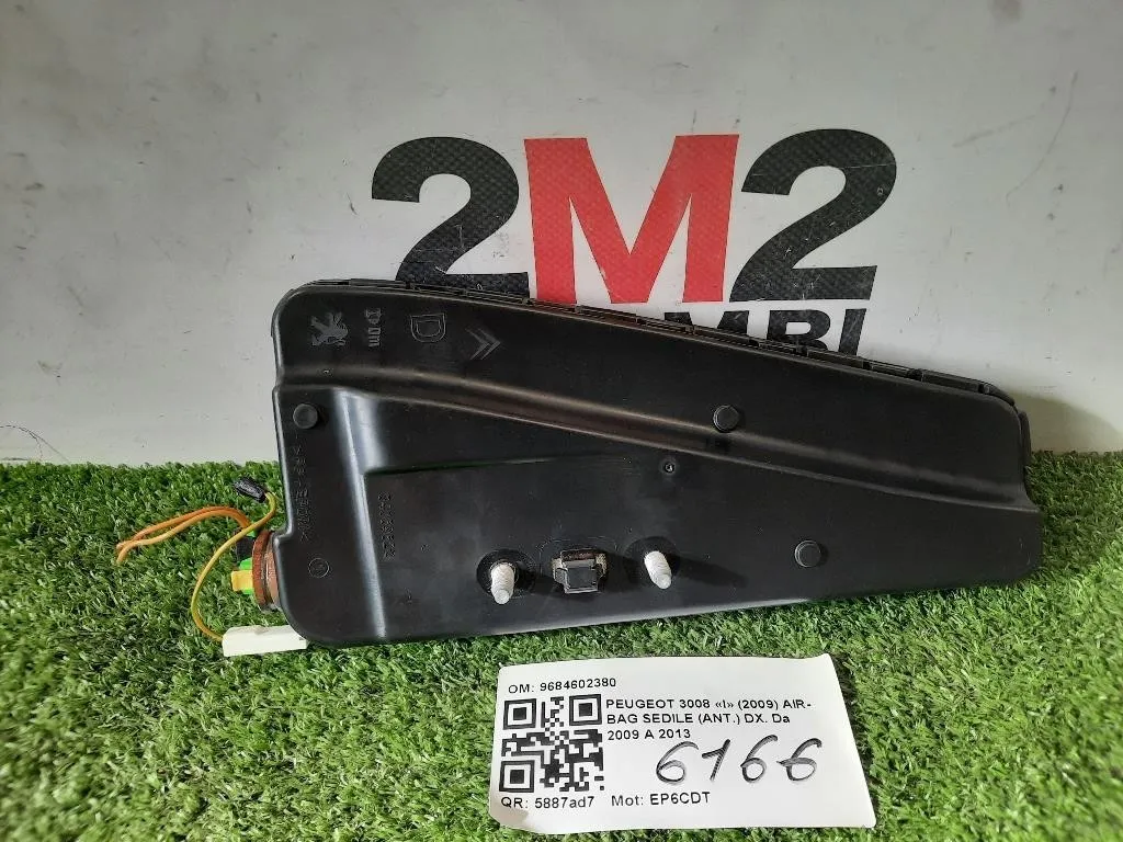Air-bag Sedile ANT DX 9684602380 Peugeot 3008 I 2009