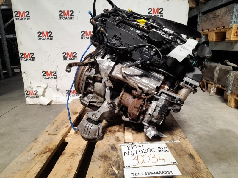 Motore Semicompleto N47D20C 143CV 105KW Bmw Serie 3 E91 Touring 2005