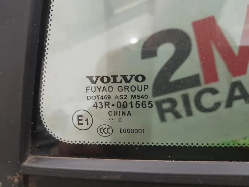 Cristallo Fisso Porta POST SX 31385448 Volvo S60 II 2010