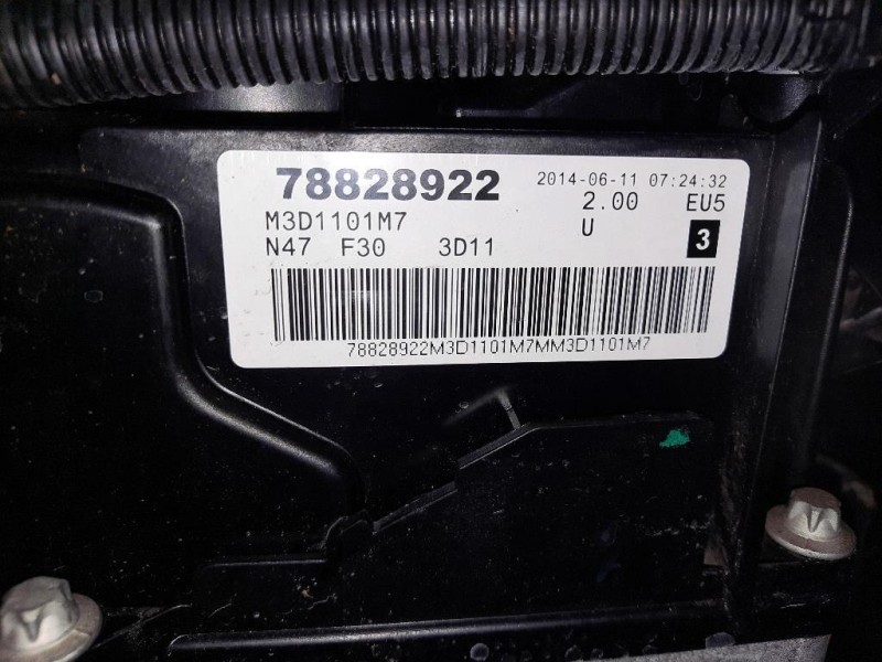 Motore Semicompleto N47D20C 143 CV Bmw Serie 3 F30 Berlina 2012