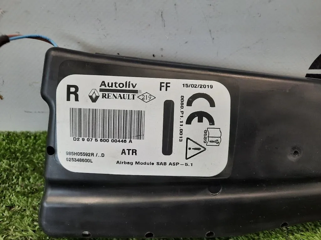 Air-bag Sedile ANT DX 985H07776R Renault CLIO IV 2016