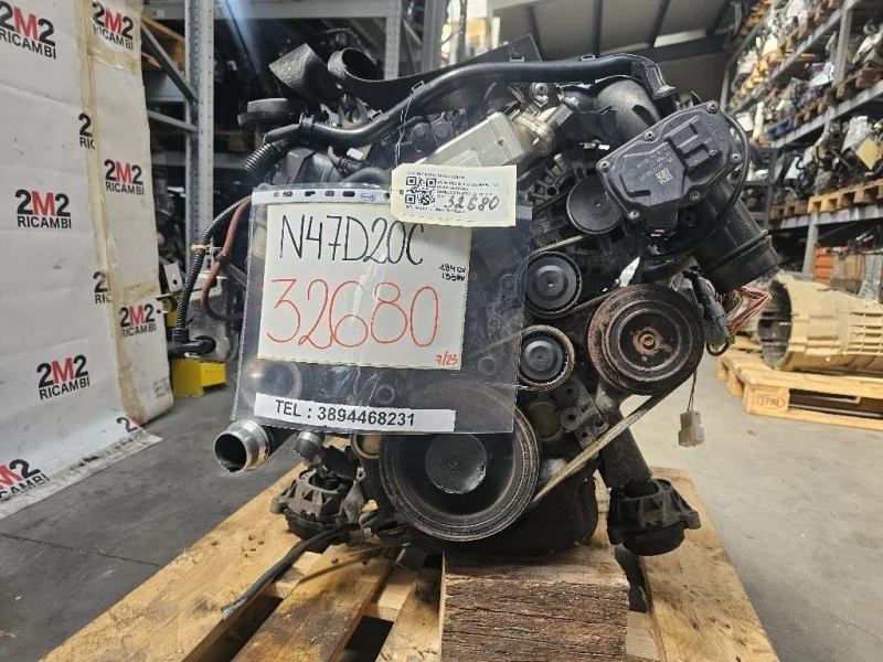 Motore Semicompleto N47D20C 184CV 135KW Bmw Serie 3 F30 Berlina 2012