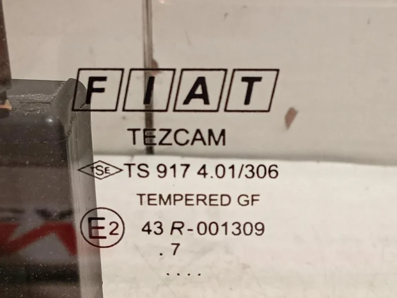 Cristallo Porta Scorrevole POST DX 51814751 Fiat Doblò III 2010