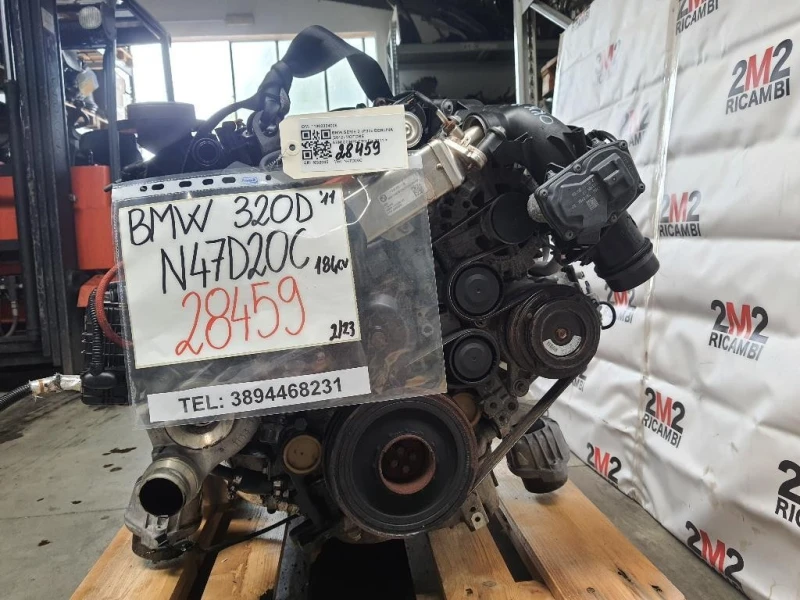 Motore Semicompleto N47D20C 184CV 135KW Bmw Serie 3 F30 Berlina 2012