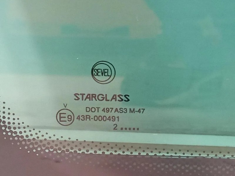 Cristallo Porta Scorrevole POST DX  Fiat Scudo III 2022