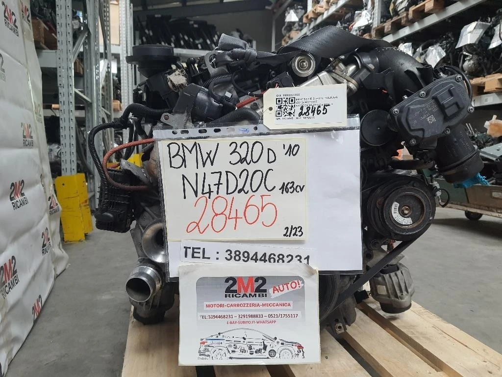 Motore Semicompleto N47D20C 163CV 120KW Bmw Serie 3 F31 Touring 2012